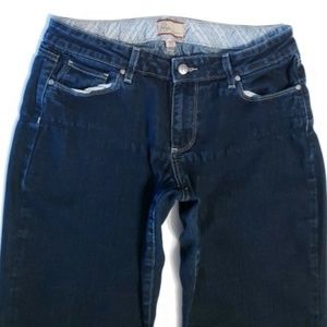 Paige MONTE BOOT CUT Stretch Dark Jeans 30 32